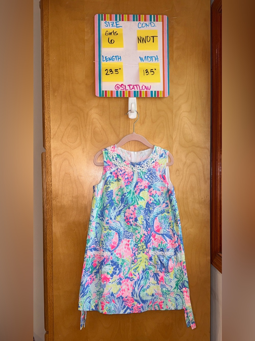 Lilly Pulitzer Girlâs Mermaid Cove Dress